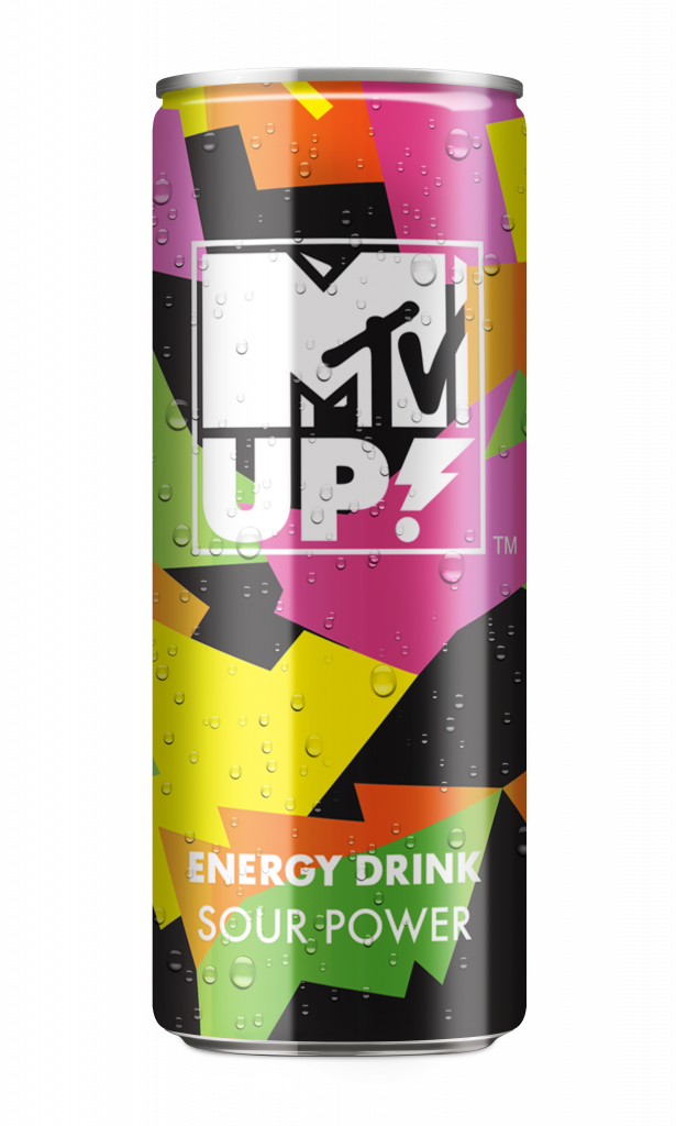MTVUP! Energy Drink Sour Power 500ml • MTVUP! Energy Drink