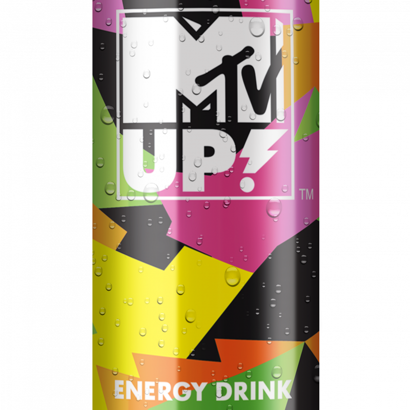 _MTV UP energy drink SOUR POWER 025L CAN mokra